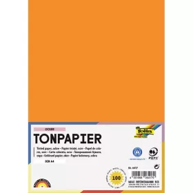 Színes rajzlap 130g/m², A/4 100 ív/csg, okker