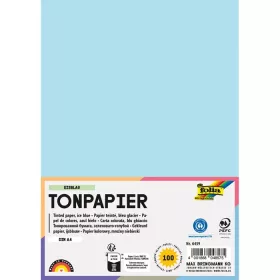 Színes rajzlap 130g/m², A/4 100 ív/csg, jégkék