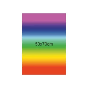   Fotókarton szivárvány színű, 50x70 cm 300g, 10 ív/csg - Folia