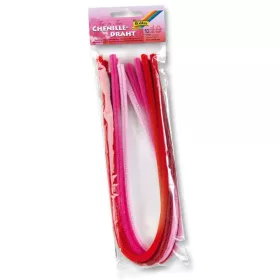   Zseníliadrót piros árnyalatok, 50 cm, Ø 8 mm, 10 db - Folia