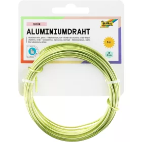 Alumínium drót, 2 mm × 5 m, zöld - Folia