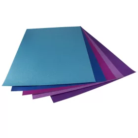 Csillámos karton ICE 300g/m², 50x70cm 5 ív/csg, vegyes