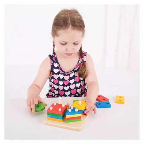 Fa formaválogató játék