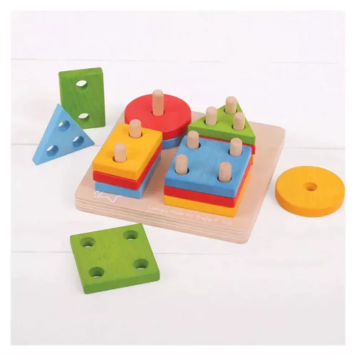 Fa formaválogató játék