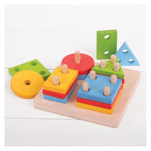 Fa formaválogató játék