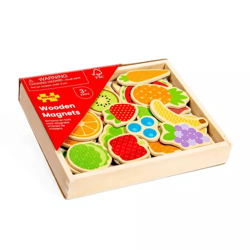 Mágneses gyümölcs és zöldség készlet