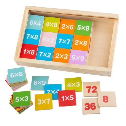 Szorzótábla fából, BigJigs Toys