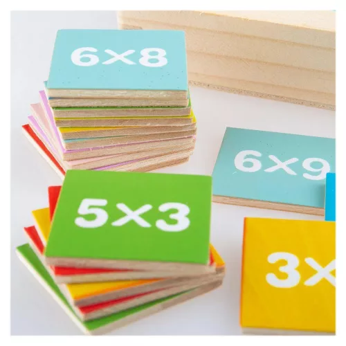 Szorzótábla fából, BigJigs Toys