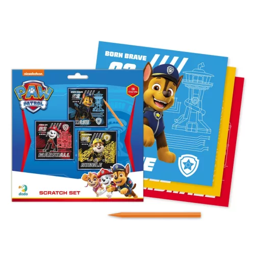 Mancs őrjárat, kreatív kaparós készlet