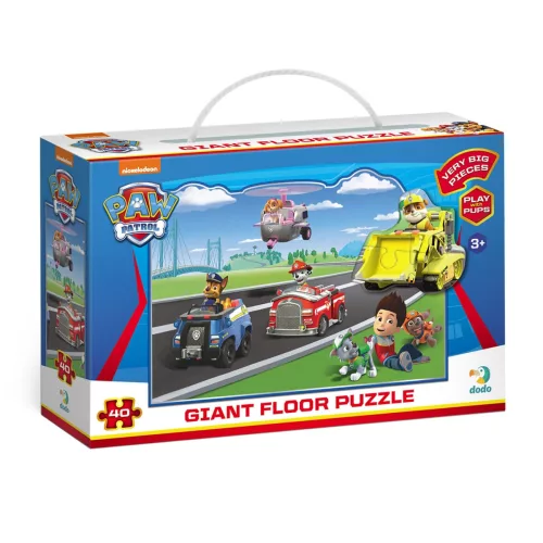 Mancs őrjárat padló puzzle