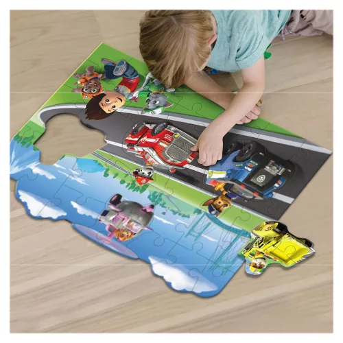 Mancs őrjárat padló puzzle