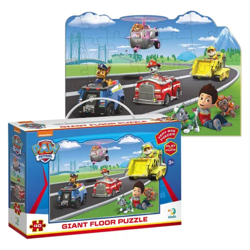 Mancs őrjárat padló puzzle