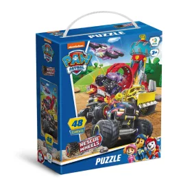 Mancs őrjárat, mentőjárművek, 48 db-os puzzle
