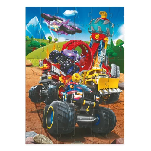 Mancs őrjárat, mentőjárművek, 48 db-os puzzle