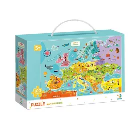 Európa térkép, 100 db-os puzzle