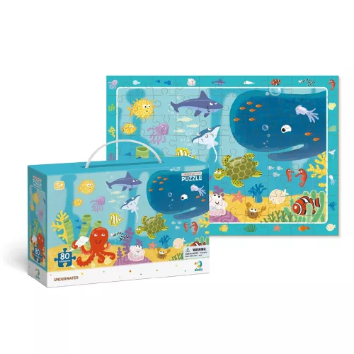 Tengeri állatok, 80 db-os puzzle