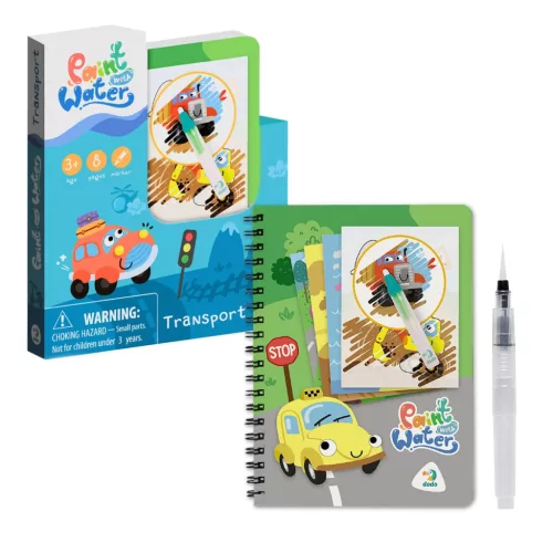 Rajzolás vízzel, Szállítóeszközök