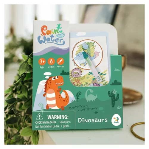 Rajzolás vízzel, Dinoszauruszok