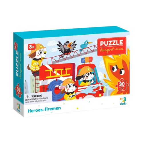 Tűzoltó hősök, 30 db-os puzzle
