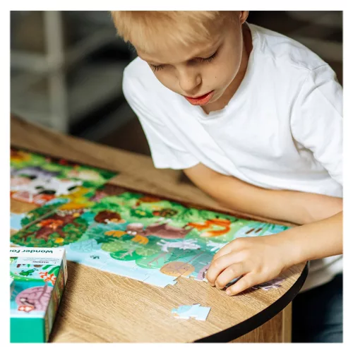 A varázslatos erdő állatai, 60 db-os puzzle
