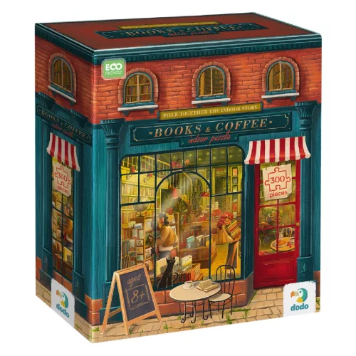 Könyvesbolt, 300 darabos puzzle
