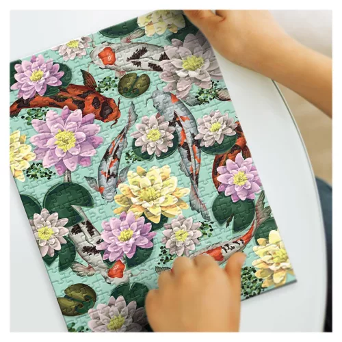 Puzzle Botanika, Lótuszvirágok, 350 darab