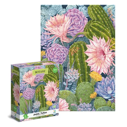Kaktuszok és pozsgások, 400 db-os puzzle