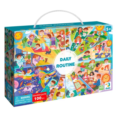 Mindennapi tevékenységek, 100 db-os puzzle