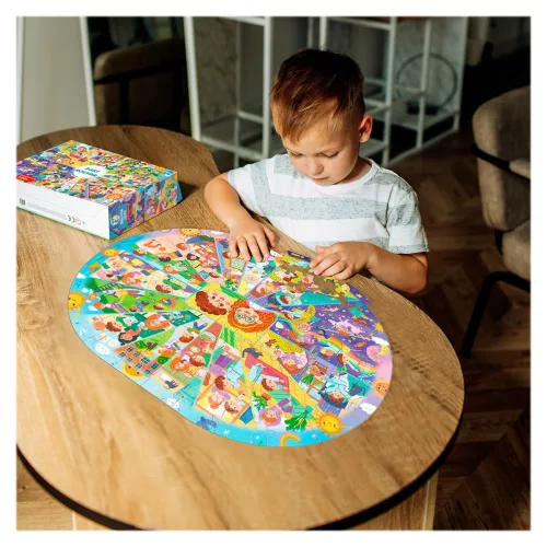 Mindennapi tevékenységek, 100 db-os puzzle
