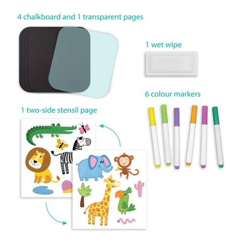 Utazó rajzkészlet, Állatok