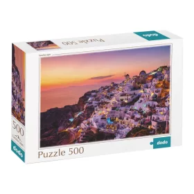 Oia falu, Görögország, 500 db-os puzzle