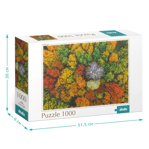 Az erdő színei, 1000 darabos puzzle