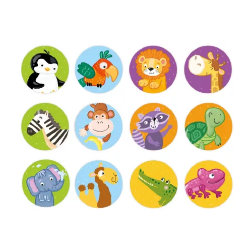 Memóriajáték, Vadállatok