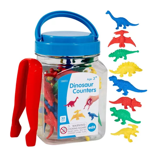 Dinoszauruszok, 32 db-os szortírozó készlet