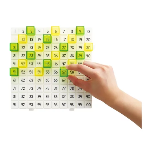 Hundred Board, matematikai tevékenység készlet