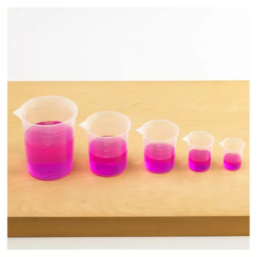 Oktatókészlet folyadékok mérésére