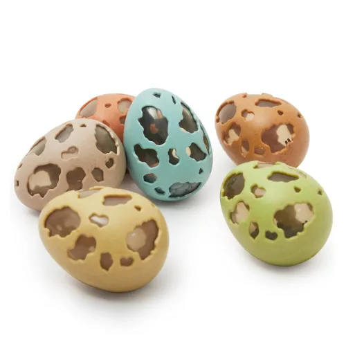 Szenzoros tojások, 6 darabos készlet, Guidecraft