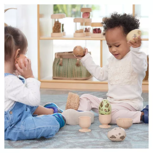 Szenzoros tojások, 6 darabos készlet, Guidecraft