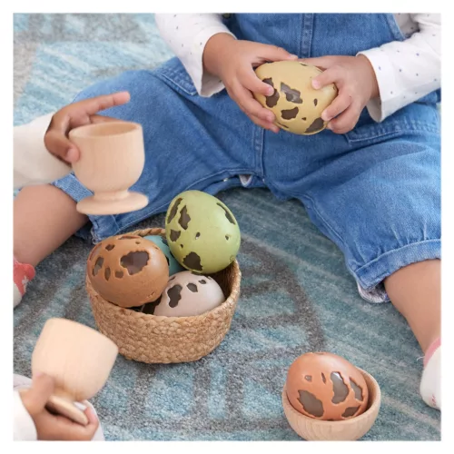 Szenzoros tojások, 6 darabos készlet, Guidecraft