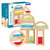 Rainbow Blocks színes folyadékkal és csillámmal, Guidecraft