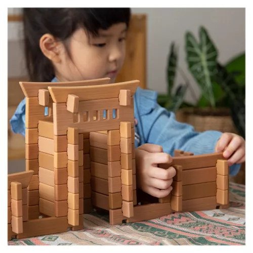 Notch Blocks, 87 darabos építőkészlet, Guidecraft