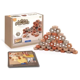 Little Pavers, 60 darabos építőkészlet, Guidecraft