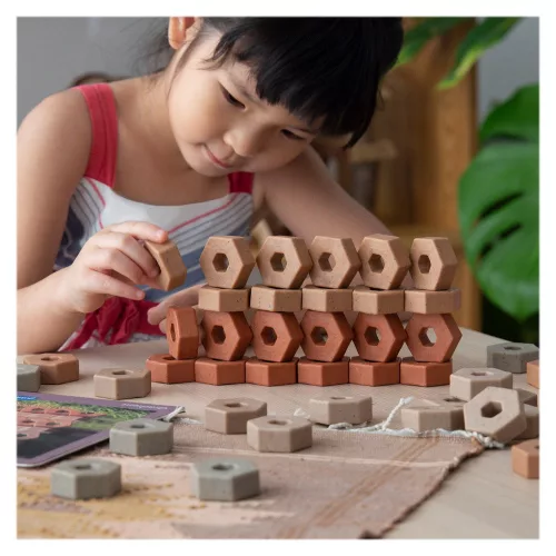 Little Pavers, 60 darabos építőkészlet, Guidecraft