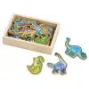Dinoszauruszok, mágneses játék, Melissa & Doug