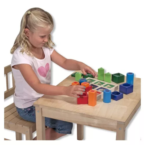 Szortirozó játék formákkal, fából, Melissa & Doug