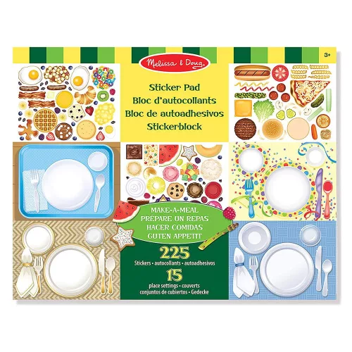 Jó étvágyat! Kreatív készlet 225 matricával