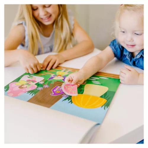 Újrahasználható matrica készlet, Tündérek