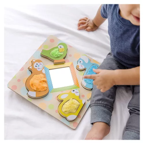 Tapintható puzzle tükörrel, Melissa & Doug