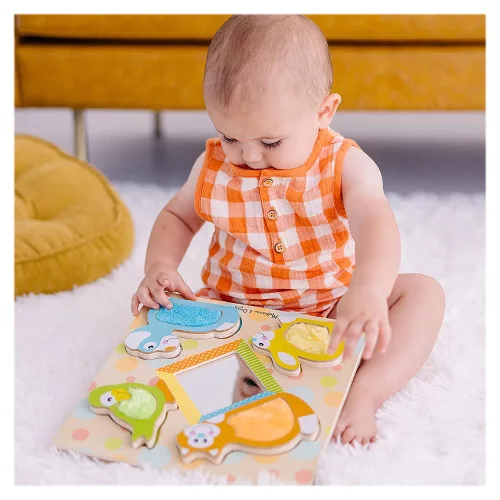 Tapintható puzzle tükörrel, Melissa & Doug