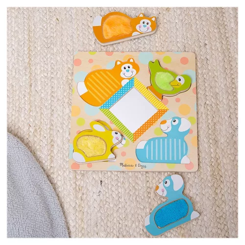 Tapintható puzzle tükörrel, Melissa & Doug